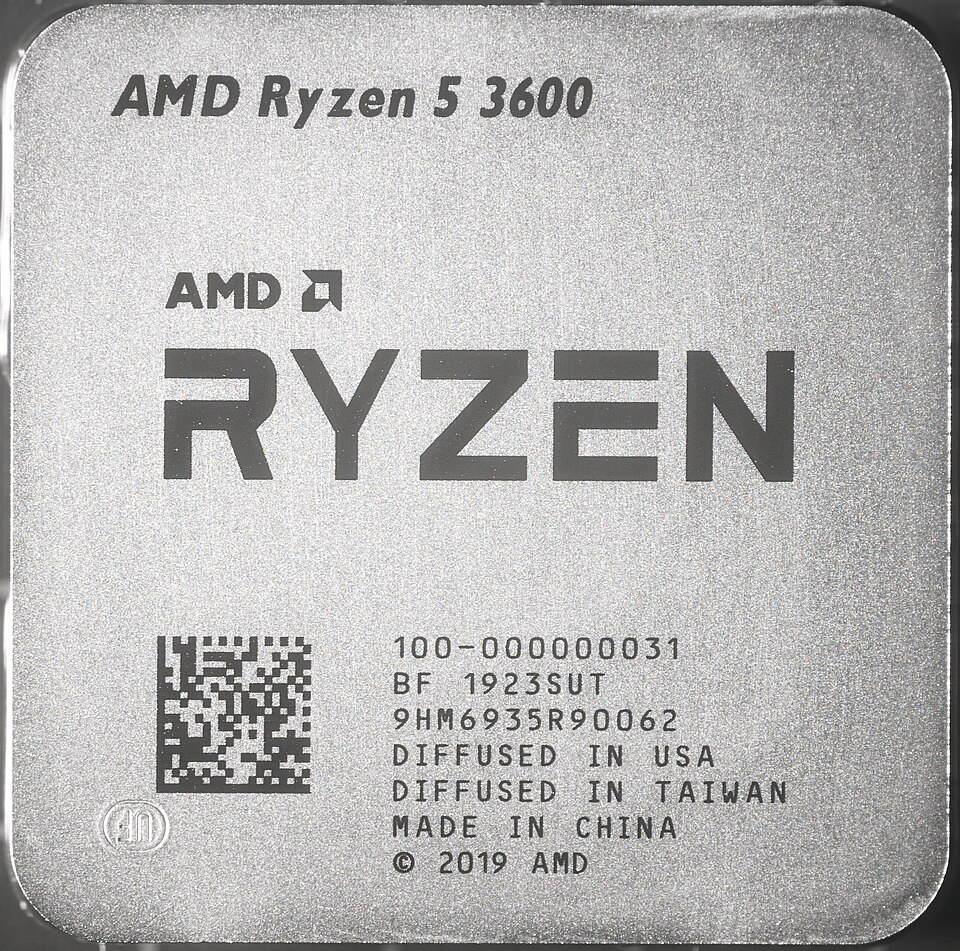 Processador AMD Ryzen 5 3600