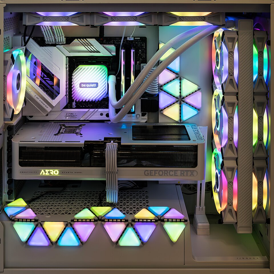 Interior de um PC desktop moderno
