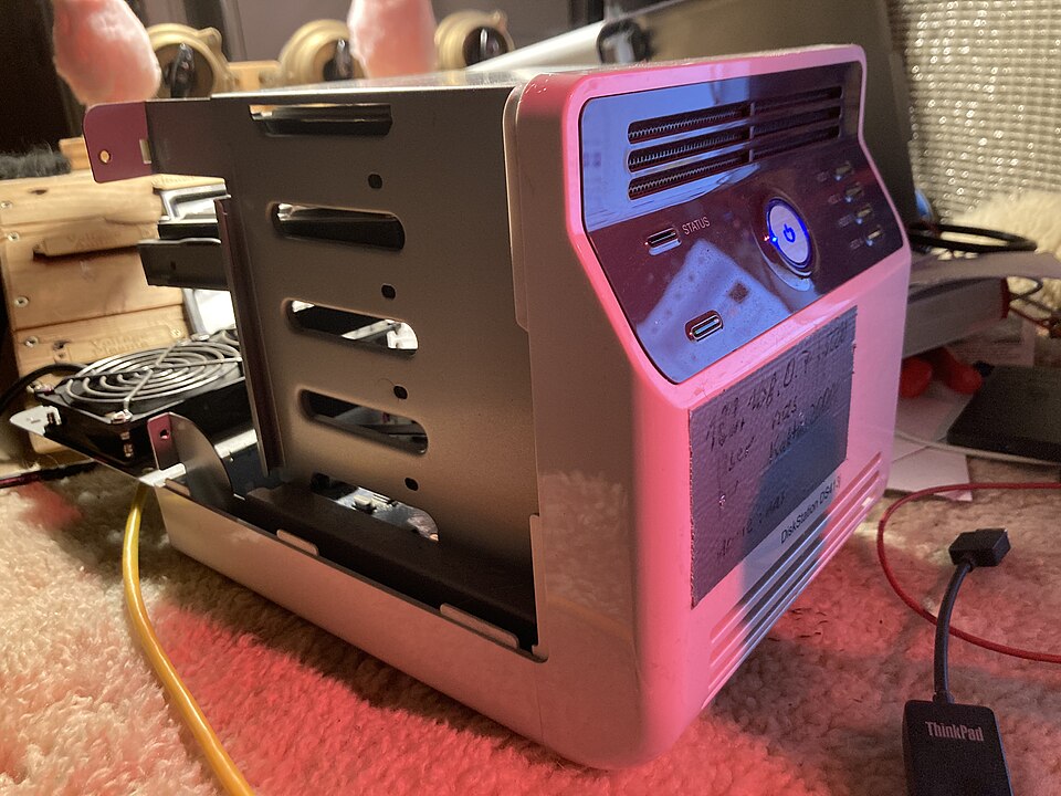 NAS Synology com baías de disco