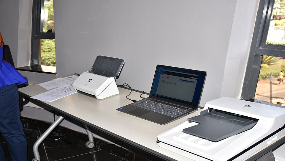 Scanners HP: alimentador de folhas e flatbed